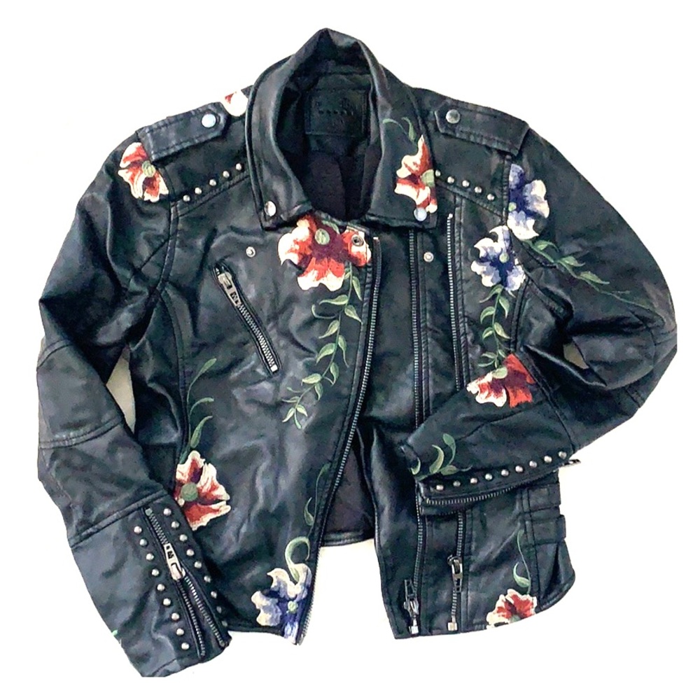 BlankNYC Black Moto-jacket